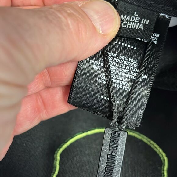 New Harley-Davidson Willie G Ear Flap Punisher Sherpa Fitted Winter Baseball Cap - Picture 9 of 10